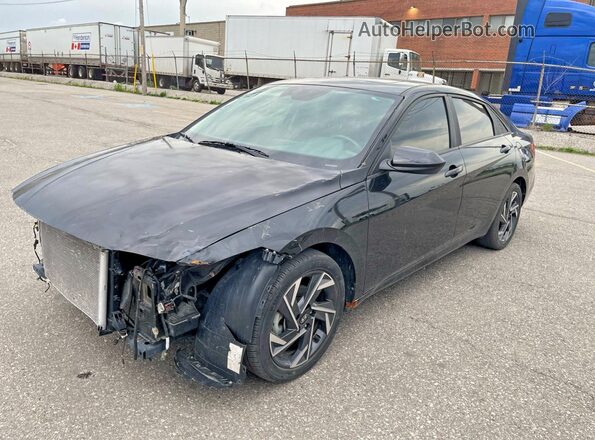 KMHLM4DGXRU775987 2024 HYUNDAI ELANTRA Black Հետևի աջ
