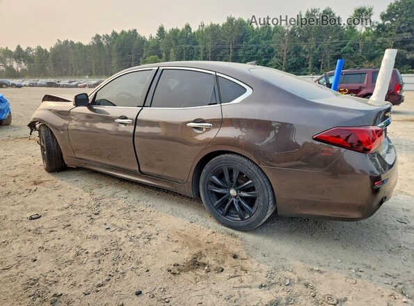 JN1BY1AP6JM180374 2018 INFINITI Q70 Brown Հետևի աջ