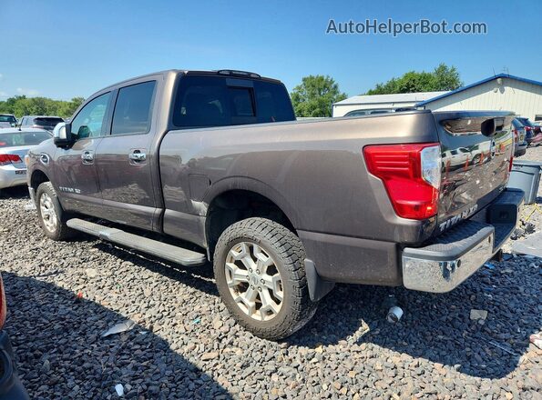 1N6BA1F48GN502769 2016 NISSAN TITAN Серый Задняя правая четверть