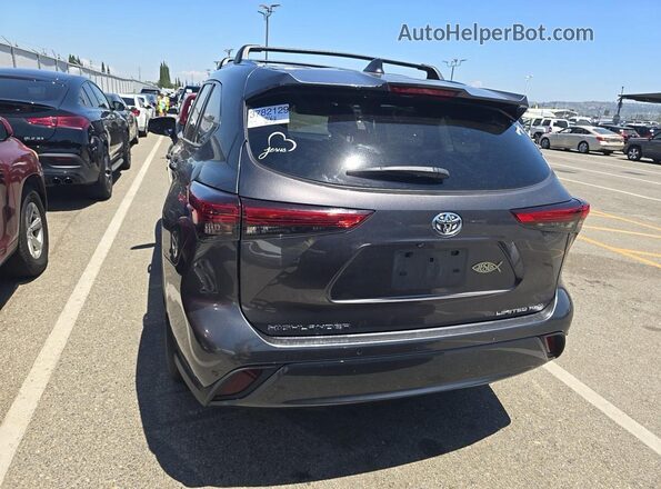 5TDDZRBH1LS018507 2020 TOYOTA HIGHLANDER Gray 