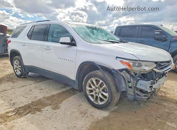 1GNERGKW1JJ229652 2018 CHEVROLET TRAVERSE White Դիմացի տեսք
