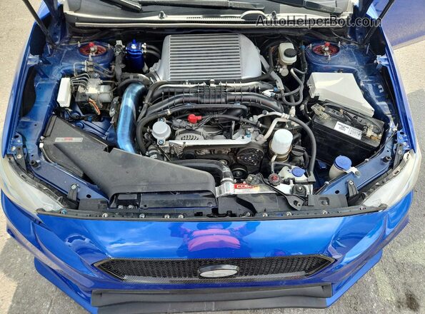JF1VA1F62L8801545 2020 SUBARU WRX Blue Widok komory silnika
