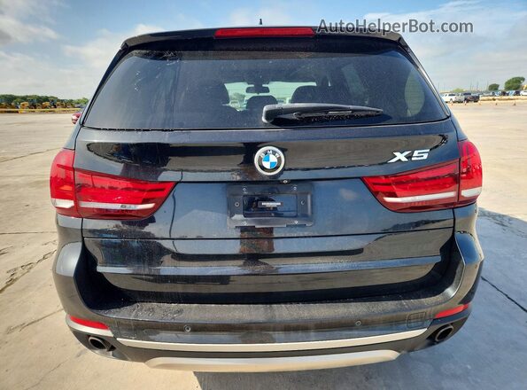 5UXKR0C5XG0P26429 2016 BMW X5 Черный Вид салона спереди