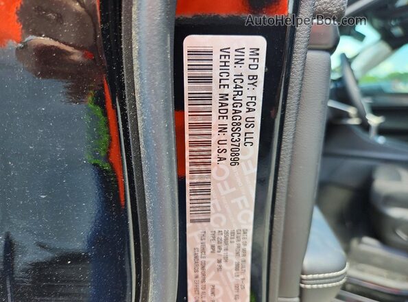 1C4RJGAG8SC370896 2025 JEEP GRAND Black სალონის 360-გრადუსიანი ხედი