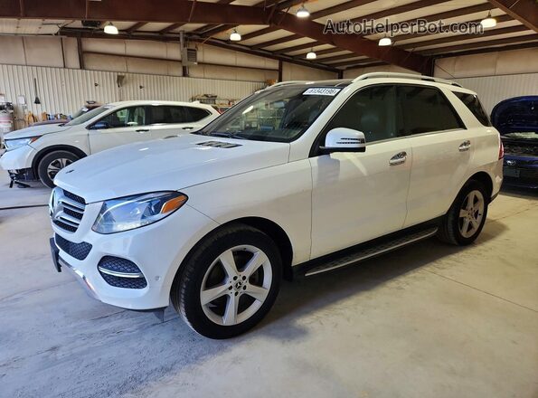 4JGDA5HB2JB162960 2018 MERCEDES-BENZ GLE-CLASS White Trasero izquierdo