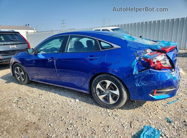 2HGFC2F65LH537280 2020 HONDA CIVIC Blue Հետևի աջ