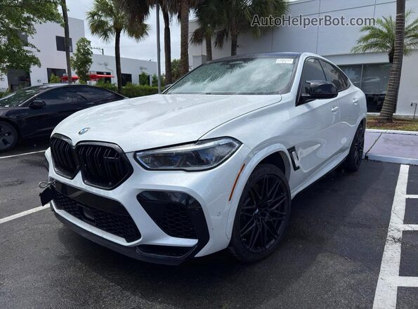 5YMCY0C09L9B05681 2020 BMW X6 White Tył prawy