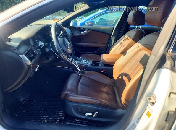 WAU2GAFCXGN005437 2016 AUDI A7 White Вид панелі приладів