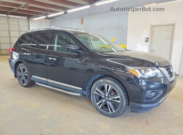 5N1DR2MM7JC619318 2018 NISSAN PATHFINDER Black Вид спереду