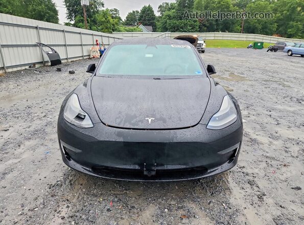 5YJ3E1EA2MF915994 2021 TESLA MODEL 3 Black Vista trasera
