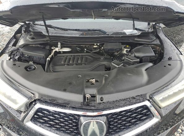 5J8YD3H38LL010612 2020 ACURA MDX Black ძრავის განყოფილების ხედი