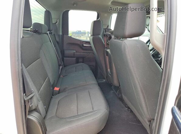 1GCRWBEK1LZ325414 2020 CHEVROLET SILVERADO Белый Вид задней части салона