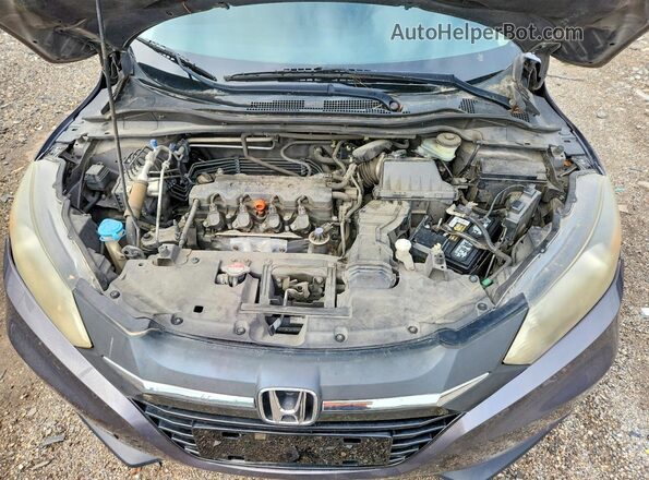 3CZRU5H74GM719246 2016 HONDA HR-V Gray VIN კოდის სტიკერის ხედი