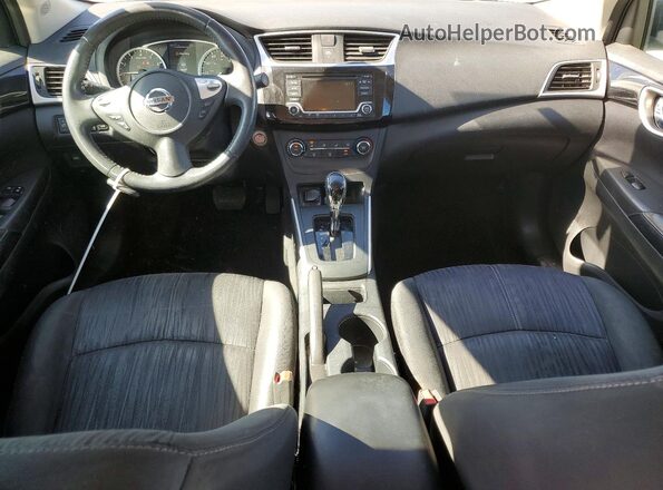 3N1AB7AP2HY356599 2017 NISSAN SENTRA Black Առջևի վահանակի տեսք