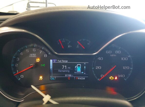 2G1105S36K9157977 2019 CHEVROLET IMPALA Silver უკანა სავარძლების ხედი
