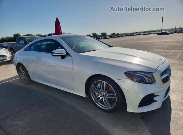 WDD1J6FB3JF028148 2018 MERCEDES-BENZ E-CLASS White Դիմացի տեսք
