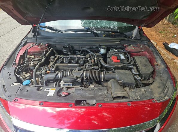 1HGCV1F1XLA024164 2020 HONDA ACCORD Red Vista del salpicadero