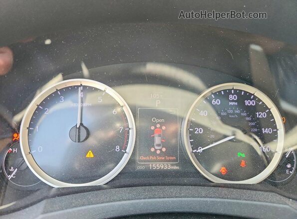 JTHBA1D23G5005793 2016 LEXUS IS Silver Widok tylnych siedzeń