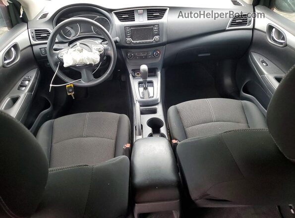 3N1AB7AP4JY332312 2018 NISSAN SENTRA White ხელსაწყოთა პანელის ხედი