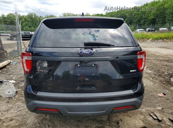 1FM5K8AR4KGA31320 2019 FORD EXPLORER Black Front interior view