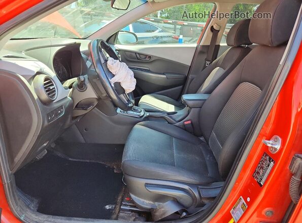 KM8K22AA6KU200782 2019 HYUNDAI KONA Orange წინა პანელის ხედი