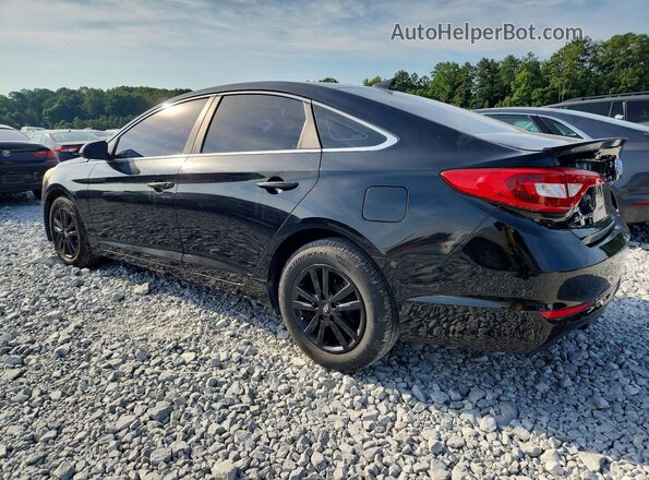 5NPE24AF1GH267896 2016 HYUNDAI SONATA Black Rear right