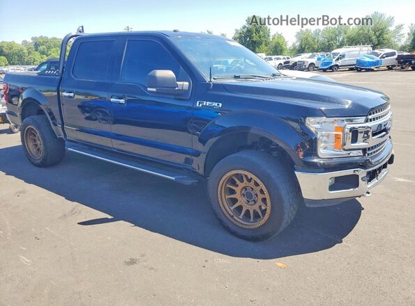 1FTEW1EG0JFB05538 2018 FORD F150 Black Դիմացի տեսք