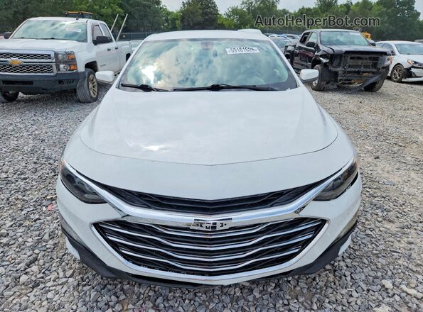 1G1ZD5ST4LF078288 2020 CHEVROLET MALIBU White უკანა ხედი