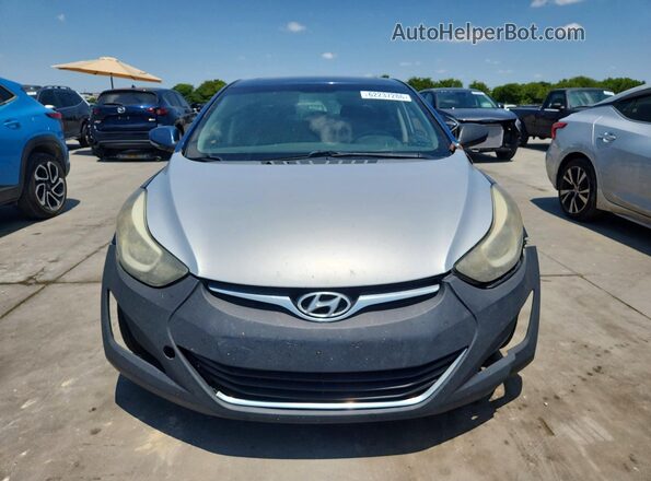 KMHDH4AE0GU568629 2016 HYUNDAI ELANTRA Blue Widok z tyłu