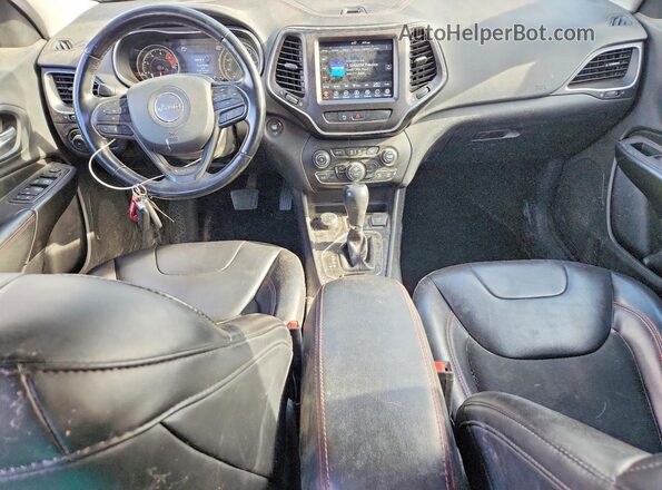 1C4PJMBN0LD642811 2020 JEEP CHEROKEE Charcoal Widok zestawu wskaźników
