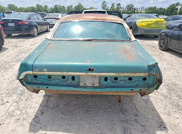 7F91C624782 1967 MERCURY GRAND Green Vista trasera