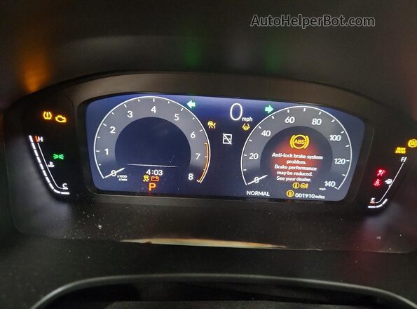 7FARS3H72TE005747 2026 HONDA CR-V Black Instrument cluster view