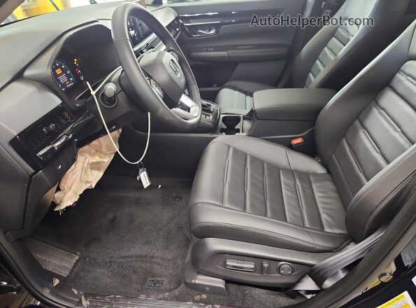 7FARS3H72TE005747 2026 HONDA CR-V Black Front interior view
