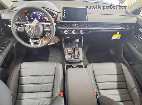 7FARS3H72TE005747 2026 HONDA CR-V Black Dashboard view