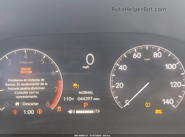7FARS3H73PE005794 2023 HONDA CR-V Серебряный Вид задних сидений