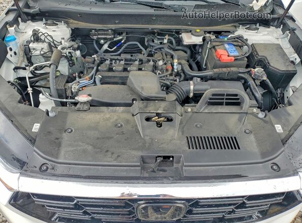 7FARS3H73SE008509 2025 HONDA CR-V White ძრავის განყოფილების ხედი