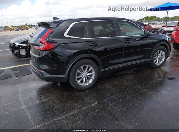 7FARS3H74SE000970 2025 HONDA CR-V Black უკანა მარჯვენა