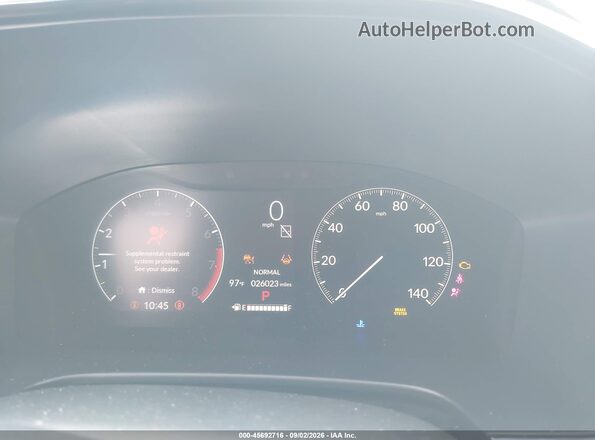 7FARS3H74SE000970 2025 HONDA CR-V Black უკანა სავარძლების ხედი