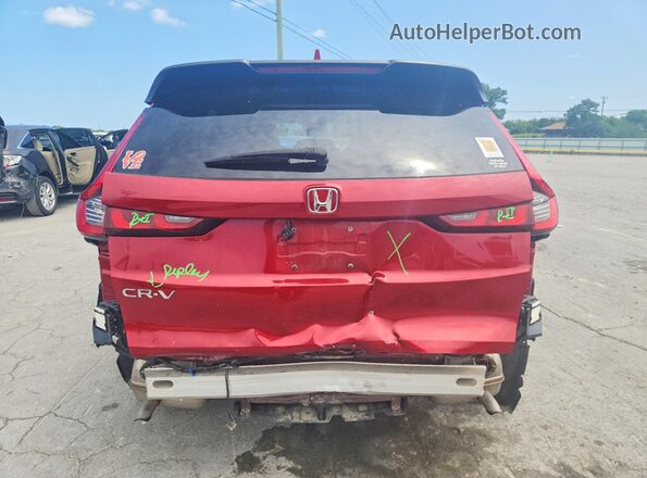 7FARS3H76PE001299 2023 HONDA CR-V Red Widok z tyłu