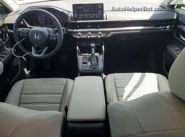 7FARS3H77TE001306 2026 HONDA CR-V White Dashboard view