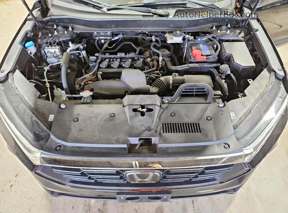 7FARS4H22SE005501 2025 HONDA CR-V Black Engine compartment view