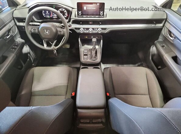 7FARS4H22SE005501 2025 HONDA CR-V Black Dashboard view