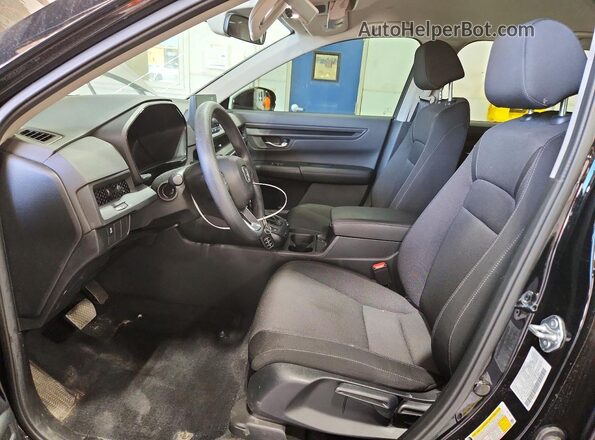 7FARS4H22SE005501 2025 HONDA CR-V Black Front interior view