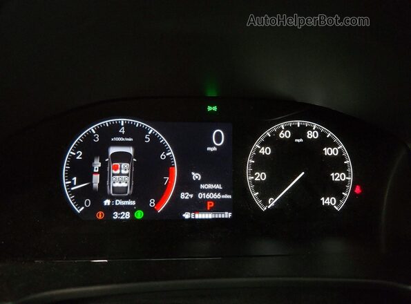 7FARS4H22SE005501 2025 HONDA CR-V Black Instrument cluster view