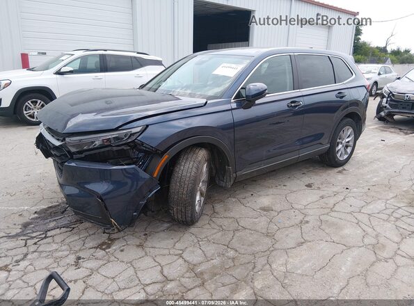 7FARS4H40SE013453 2025 HONDA CR-V Blue წინა მარცხენა ხედი სამი მეოთხედიდან