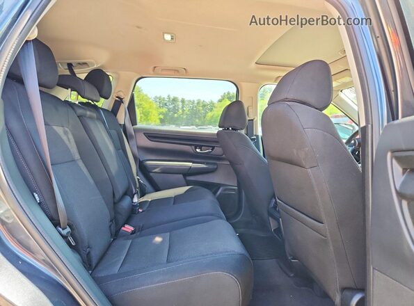 7FARS4H45PE010474 2023 HONDA CR-V Gray Widok wnętrza z tyłu