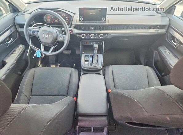 7FARS4H45SE017174 2025 HONDA CR-V Black Առջևի վահանակի տեսք