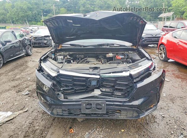 7FARS4H46SE001551 2025 HONDA CR-V Black Դիմացի տեսք