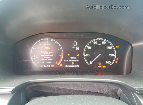 7FARS4H46SE001551 2025 HONDA CR-V Black Սարքավորումների վահանակի տեսք