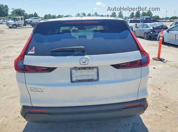 7FARS4H46SE008743 2025 HONDA CR-V White Widok z tyłu